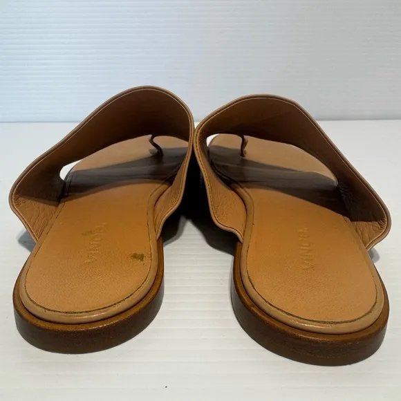 Vince Edris Tan Leather Sandals Size 8