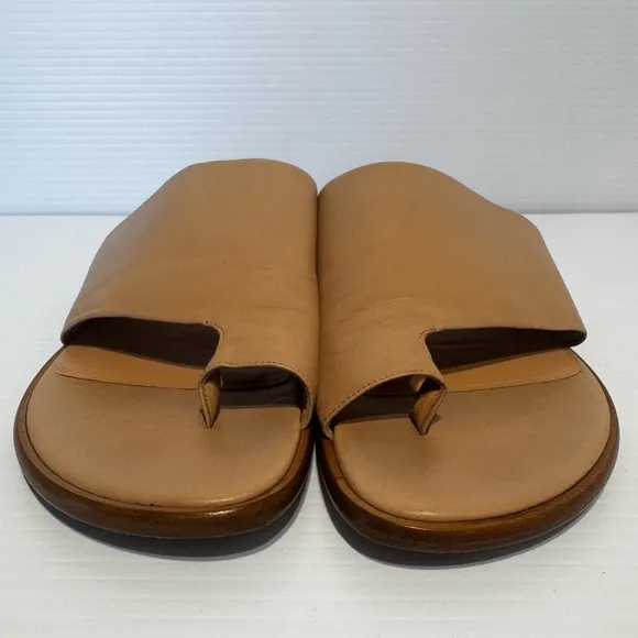 Vince Edris Tan Leather Sandals Size 8