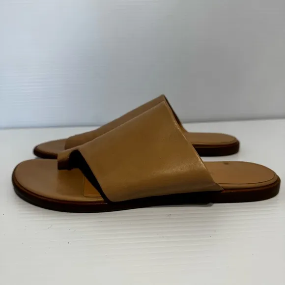 Vince Edris Tan Leather Sandals Size 8