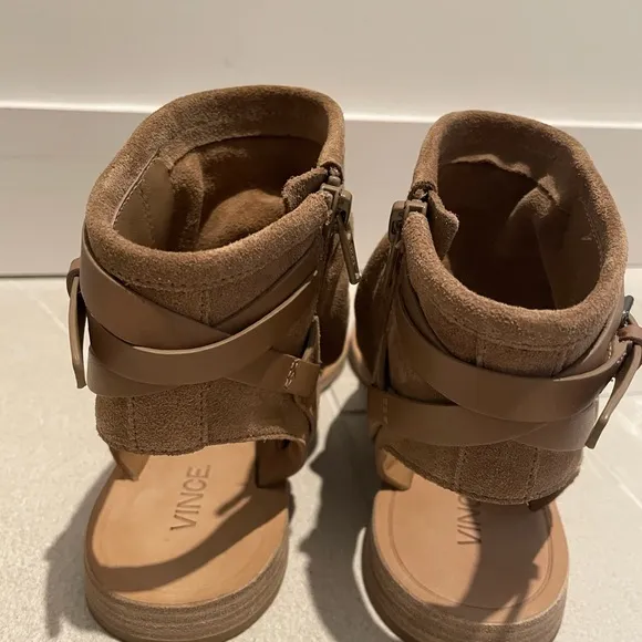 Vince Suede Open Toe Sandals