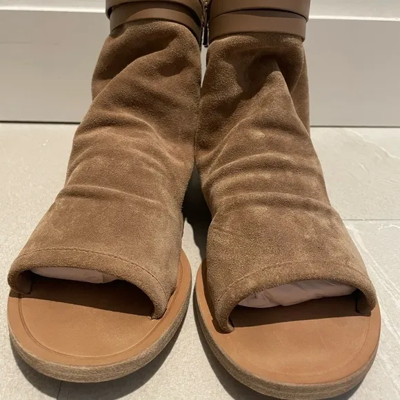Vince Suede Open Toe Sandals