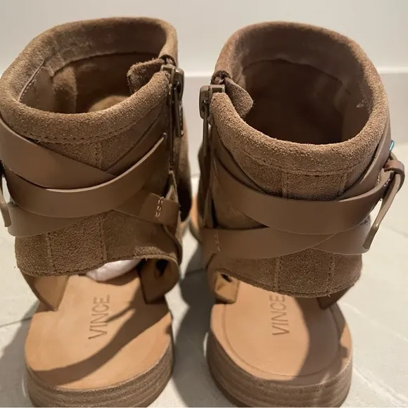 Vince Suede Open Toe Sandals