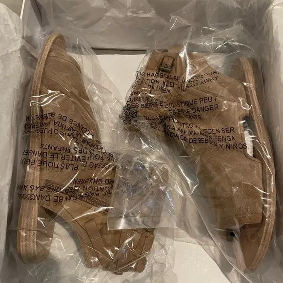 Vince Suede Open Toe Sandals