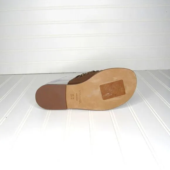 VINCE WOMEN'S PENROSE TOE RING SLIDE SANDALS SZ 7