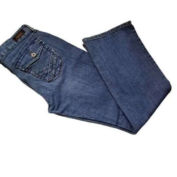 Vintage 547 Levis Jeans Womens 16 Premium Flare Medium Wash Denim