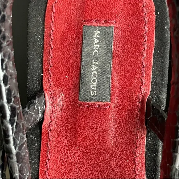 Vintage Marc Jacobs Italy Snake Python Sandals