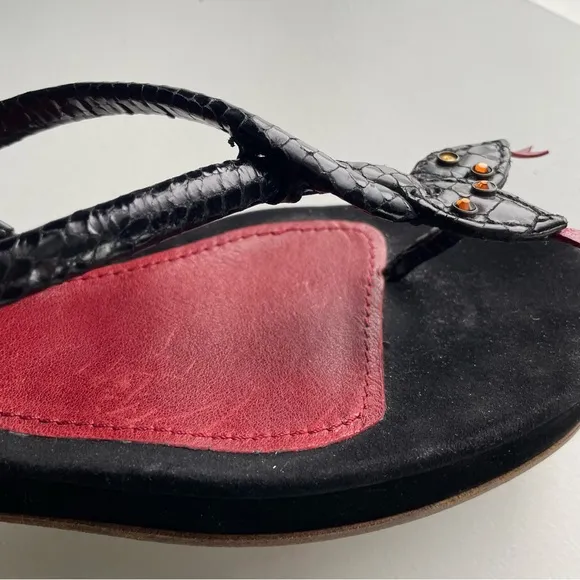 Vintage Marc Jacobs Italy Snake Python Sandals