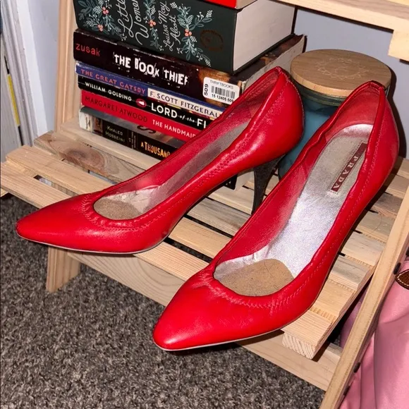 Vintage Prada Red Women's Shoes