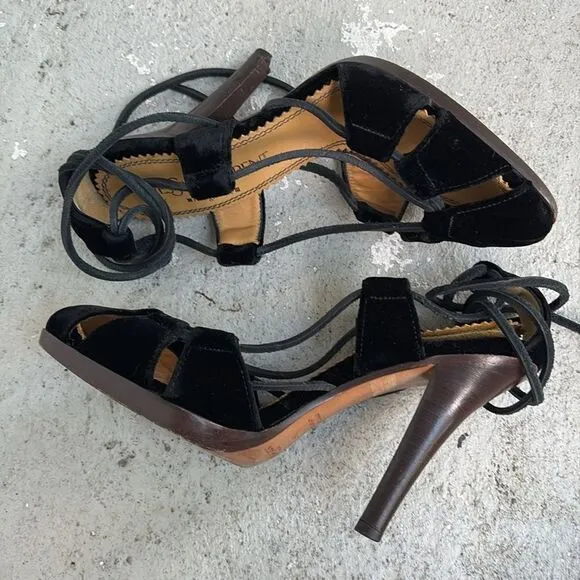 VintageYves Saint Laurent lace ups