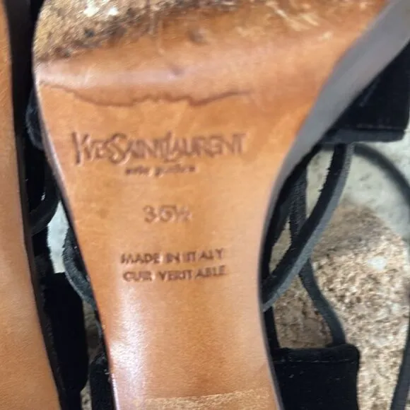 VintageYves Saint Laurent lace ups