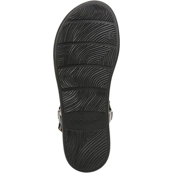 Vionic $125 Kirra Li Black Leather Sz 11 NIB!