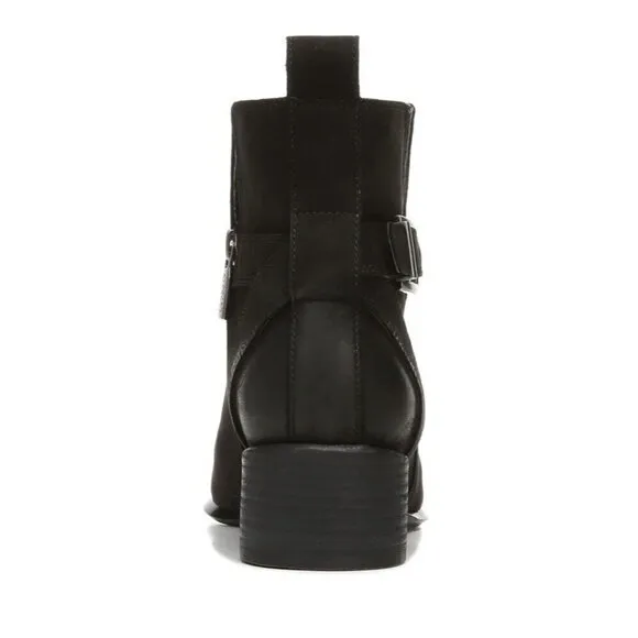 Vionic Ankle Boot Womens 9 Black Sienna Waterproof‎ NUBUCK  Arch Support New