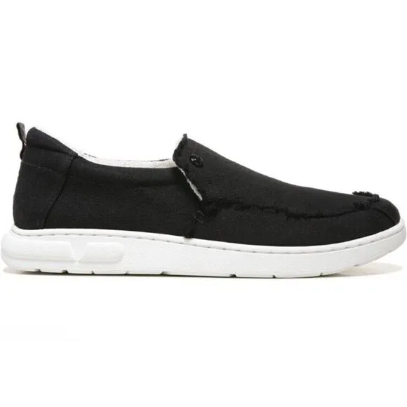 Vionic Beach Seaview Casual Mens 9 Slip Black Sneakers Arch Support‎ New