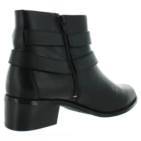 VIONIC HOPE MANA LEATHER WEATHER RESISTANT ORTHOPEDIC ANKLE BOOTS NIB SZ 6.5