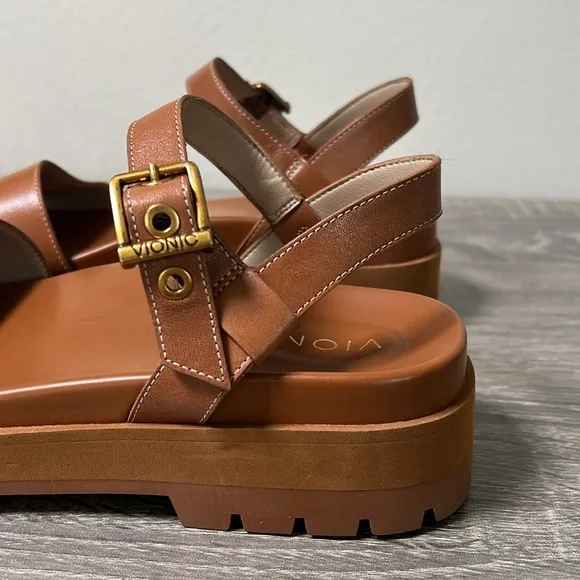 Vionic Jamie Women's Platform Lug Sandal Shoes