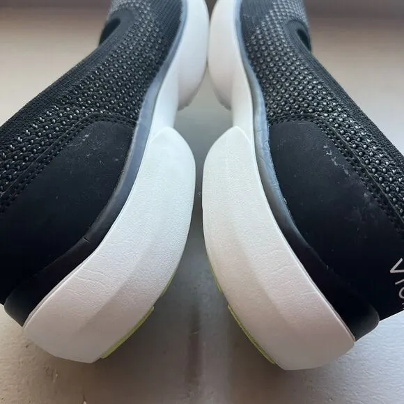 Vionic Kallie Black Stretch Knit Fabric Sneaker Comfort Shoes Women’s 7