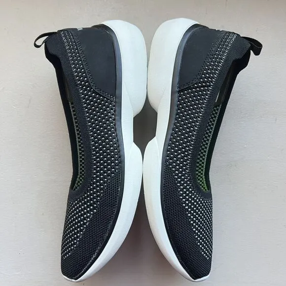 Vionic Kallie Black Stretch Knit Fabric Sneaker Comfort Shoes Women’s 7