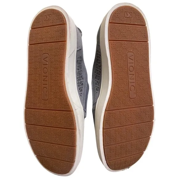 Vionic KIMMIE Perf Sneaker Slate Size 8.5