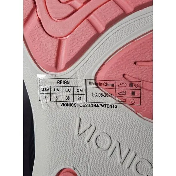 Vionic ladies Reign walking shoes Nwb