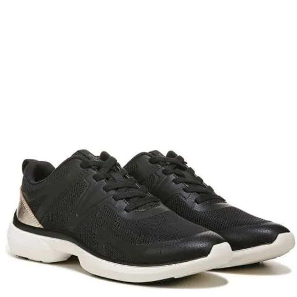 VIONIC Leyo Sneaker Orthotic Comfort Cushioned Tennis Shoes, Black, NWT