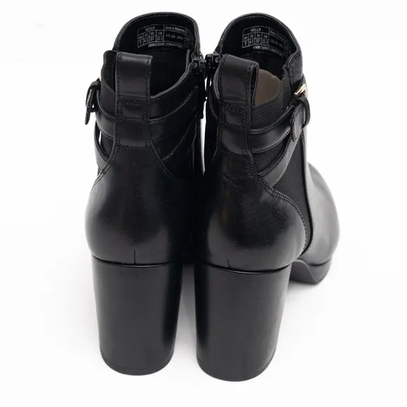 Vionic | New! Black Women's Nalla Leather Boots. Size 7