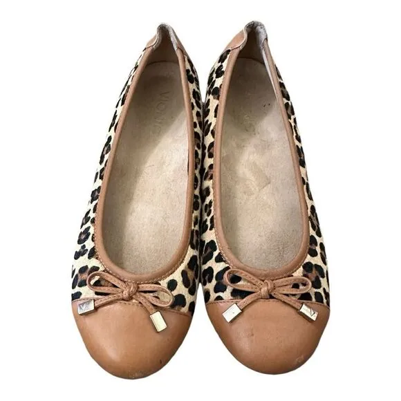 Vionic | Shoes Spark Minna Women's Ballet Leopard Flats Orthotic | 8