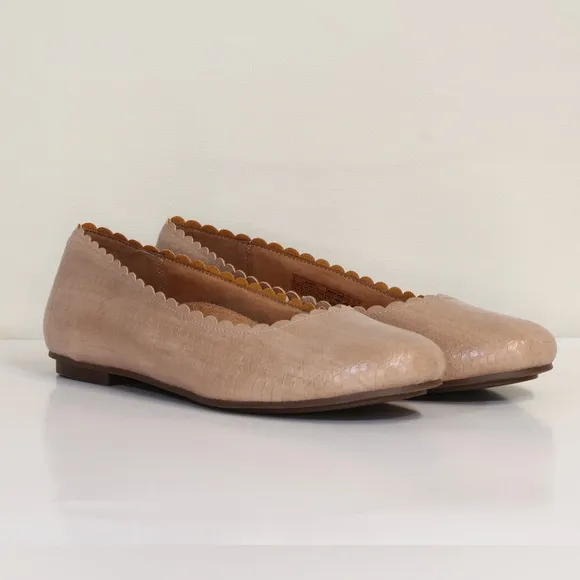 Vionic Spark Julietta Dark Taupe Flat NWT