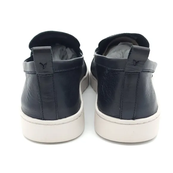 Vionic Uptown Women's Slip-on Loafer Moc Casual Shoes Black Leather Size 12