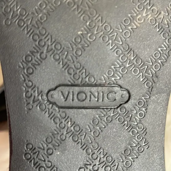 VIONIC WISE HADLEY ORTHOTIC BLACK PATENT LEATHER BROGUE OXFORD