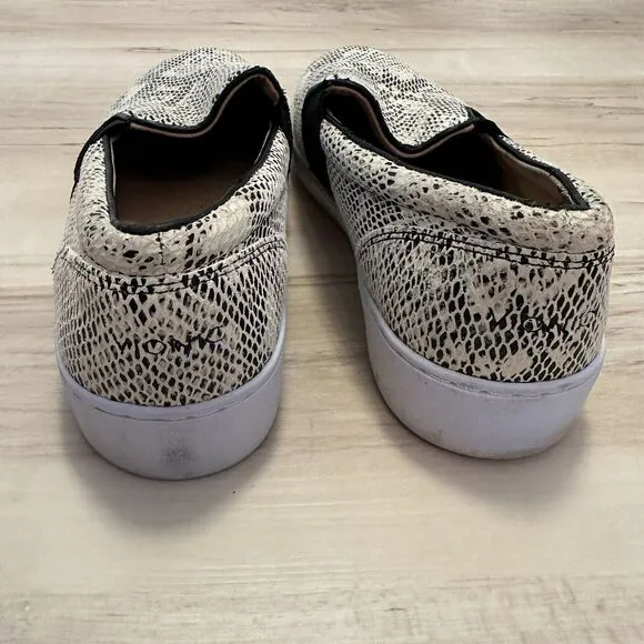 Vionic Women 9 Demetra Snake Skin Pattern Slip On Shoes