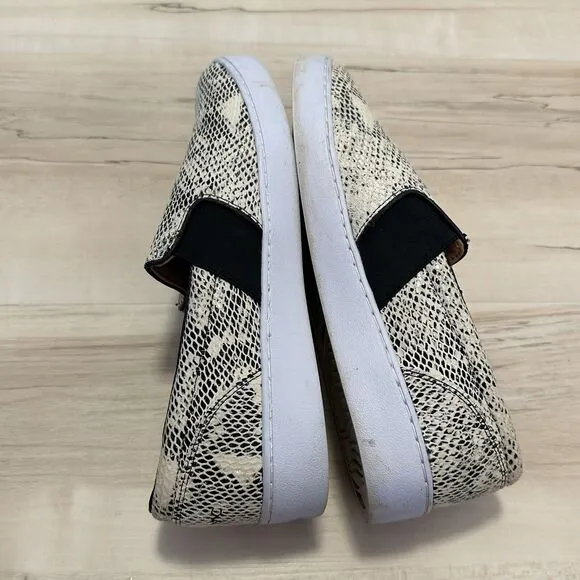 Vionic Women 9 Demetra Snake Skin Pattern Slip On Shoes