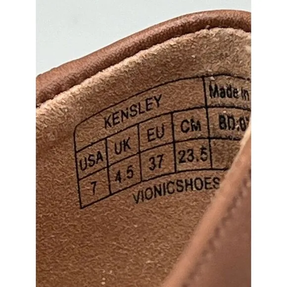 Vionic Womens Charm Kensley Comfort Loafers- Supportive Walking Shoe Size 7 W