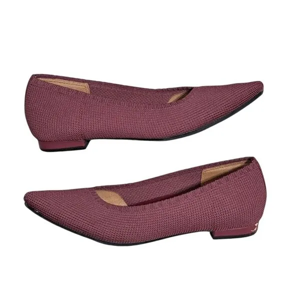 Vionic Women's Orthaheel Dahlia Knit Upper Comfy Slip On Loafers Shoe Shiraz S 8