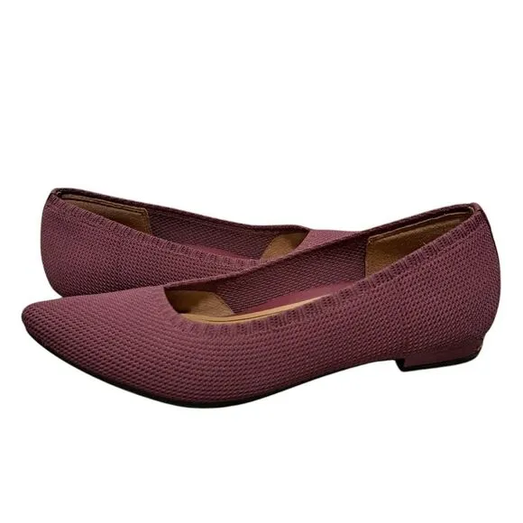 Vionic Women's Orthaheel Dahlia Knit Upper Comfy Slip On Loafers Shoe Shiraz S 8