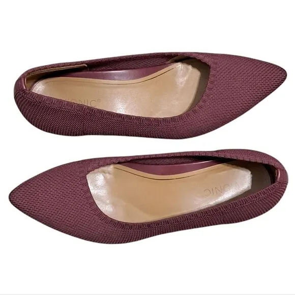 Vionic Women's Orthaheel Dahlia Knit Upper Comfy Slip On Loafers Shoe Shiraz S 8