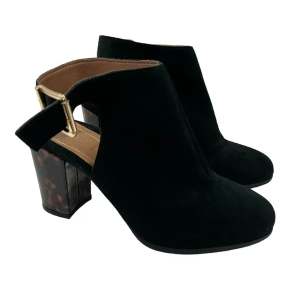 Vionic Women's Perk Lacey Ankle Strap Bootie - Ladies Boots size US 6