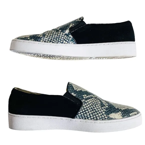 Vionic Women's Splendid Midi Comfort Shoes Natural Snake Round Toe Size 8.5