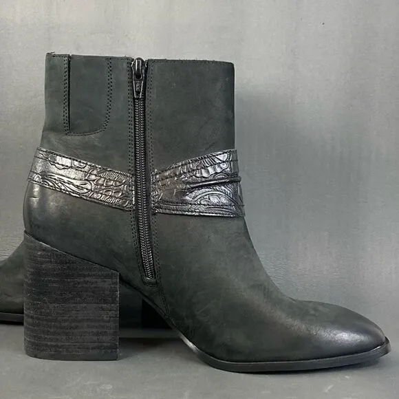 Vionic Women's Vienna Carnelia Above Ankle Leather Boot size