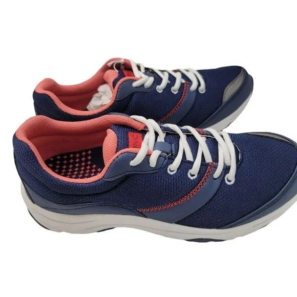 Vionic Womens Size 7 Sneakers Athetic Active New Blue Walking Shoes Running