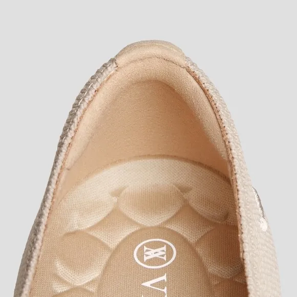 Vivaia Minnie Pro Small Square Toe Heels Almond 38.5 / US 7.5