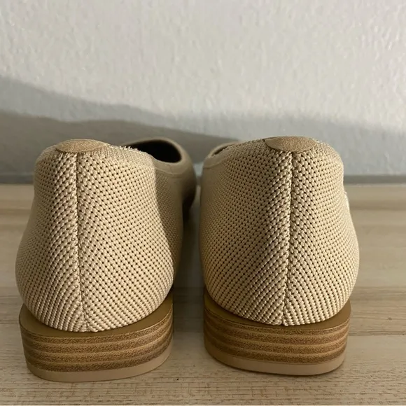 Vivaia Minnie Pro Small Square Toe Heels Almond 38.5 / US 7.5