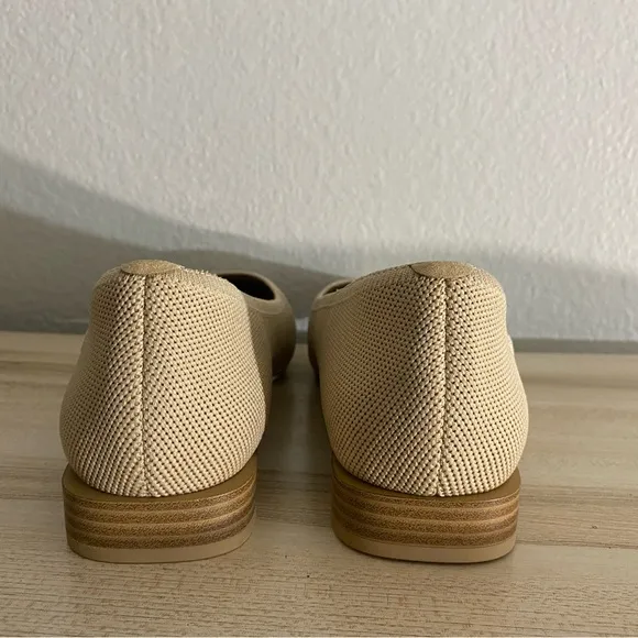 Vivaia Minnie Pro Small Square Toe Heels Almond 38.5 / US 7.5