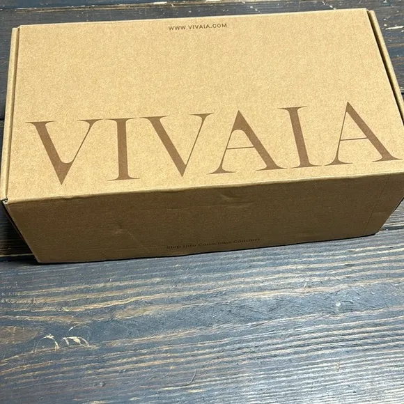 VIVAIA ROUND TOE WEDGE SANDALS ALMOND CROCHET - 8.5