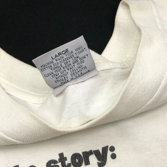 VTG 1995 Stanley Desantis OJ Bunch OJ Simpson Brady Bunch Tee Shirt Large B17