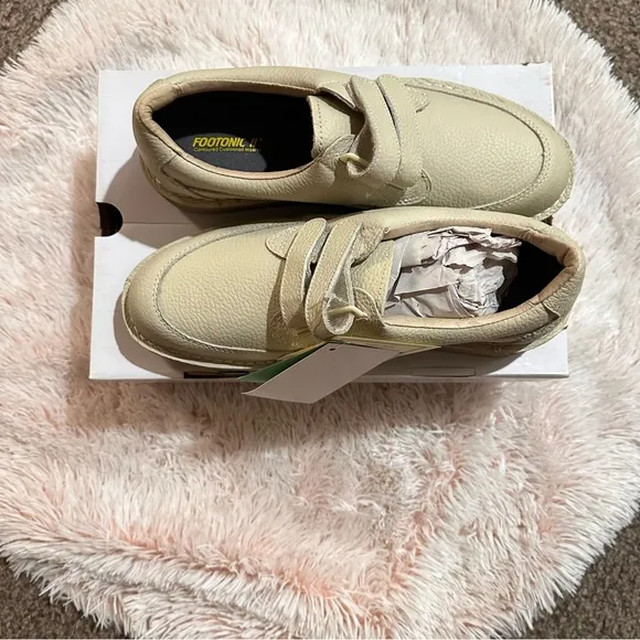 Walkabout Footonic II leather pebbled casual shoes orthotic New in box