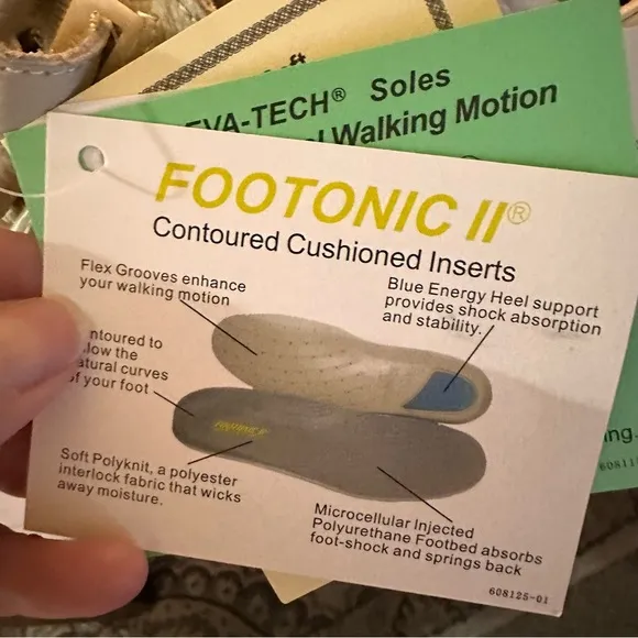 Walkabout Footonic II leather pebbled casual shoes orthotic New in box