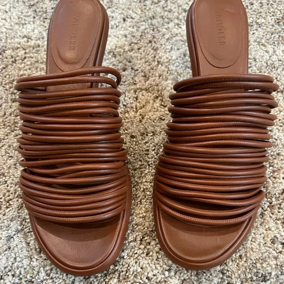 Wandler sz 40 June strappy slide sandal preowned wore 2x