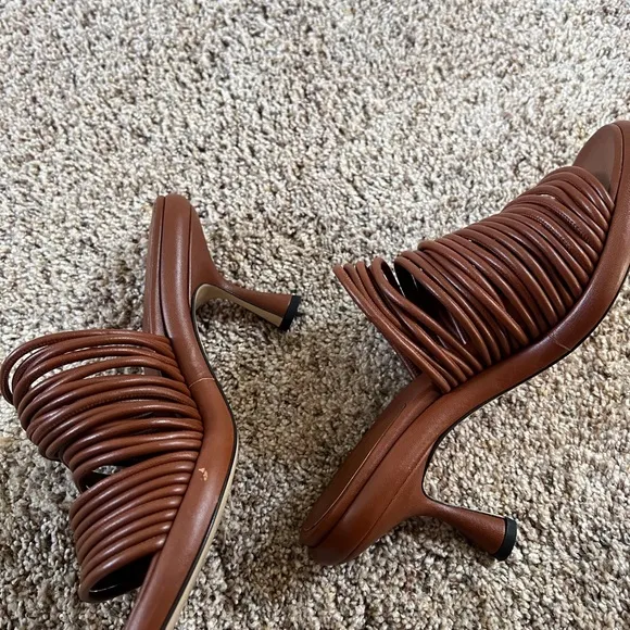 Wandler sz 40 June strappy slide sandal preowned wore 2x