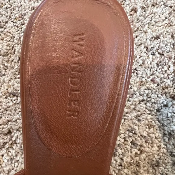 Wandler sz 40 June strappy slide sandal preowned wore 2x