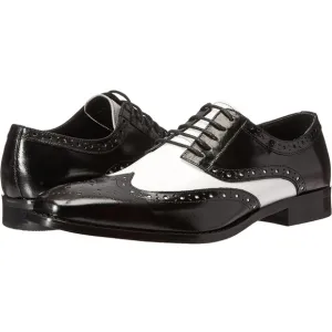 Wing-Tip Oxford Men’s Leather Dress Shoes by Stacy Adams. Size 10.5